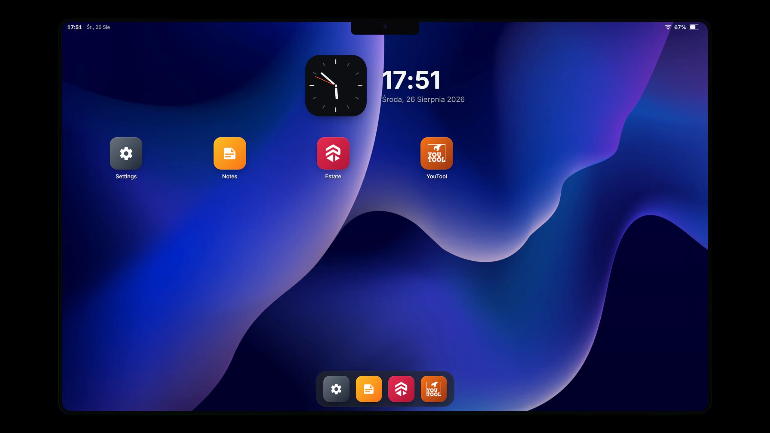 In-Game Tablet OS